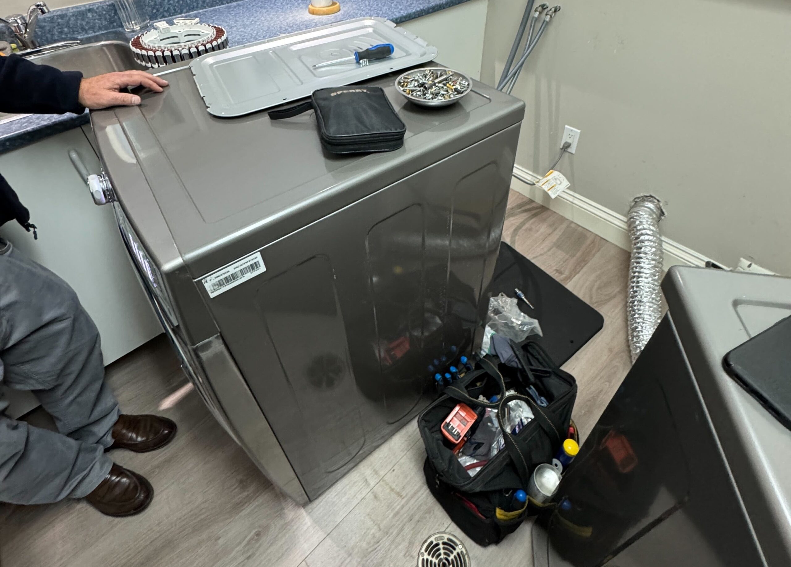 broken washer