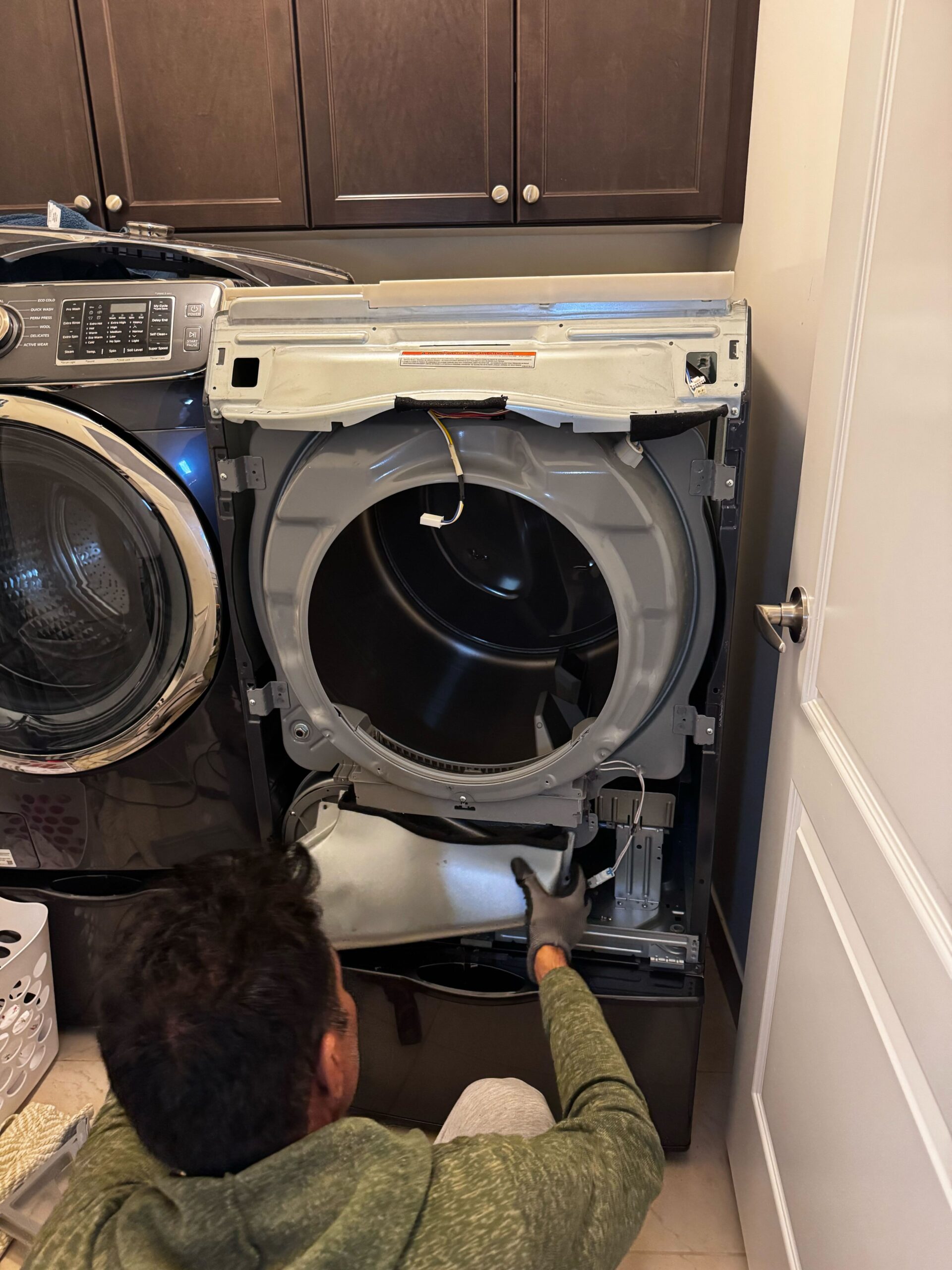 LG dryer noise during spin