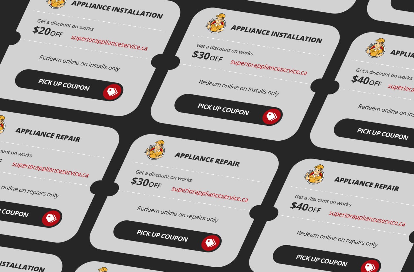 Coupons & Promotions Superior Appliance Service