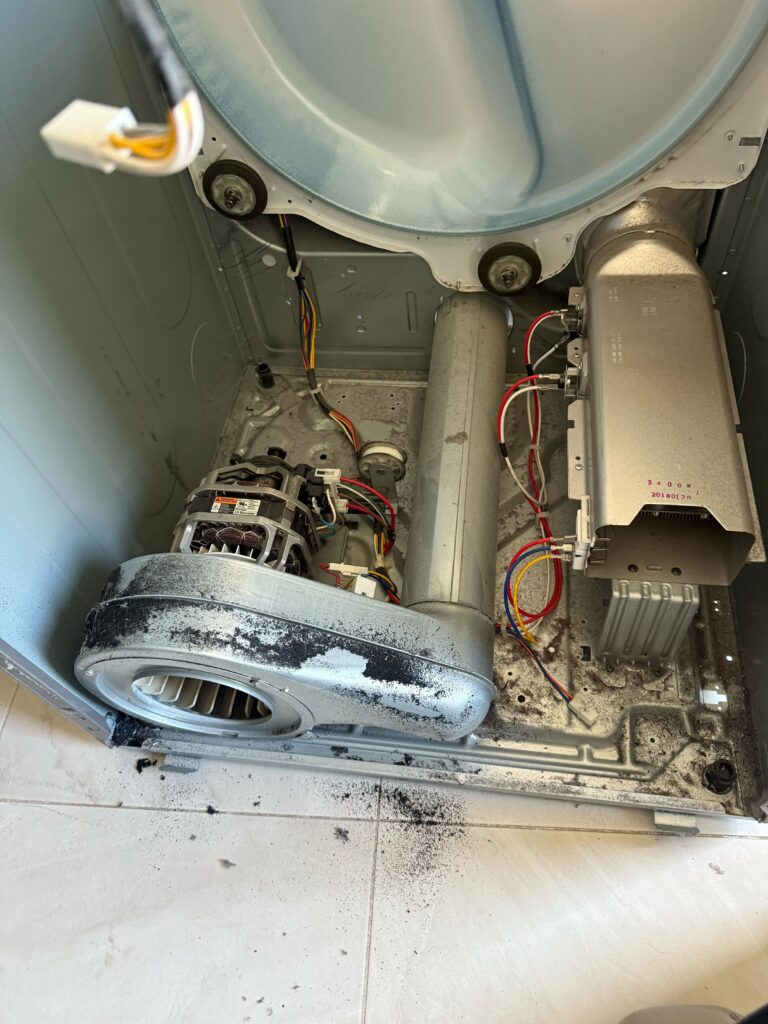 dryer overheating
