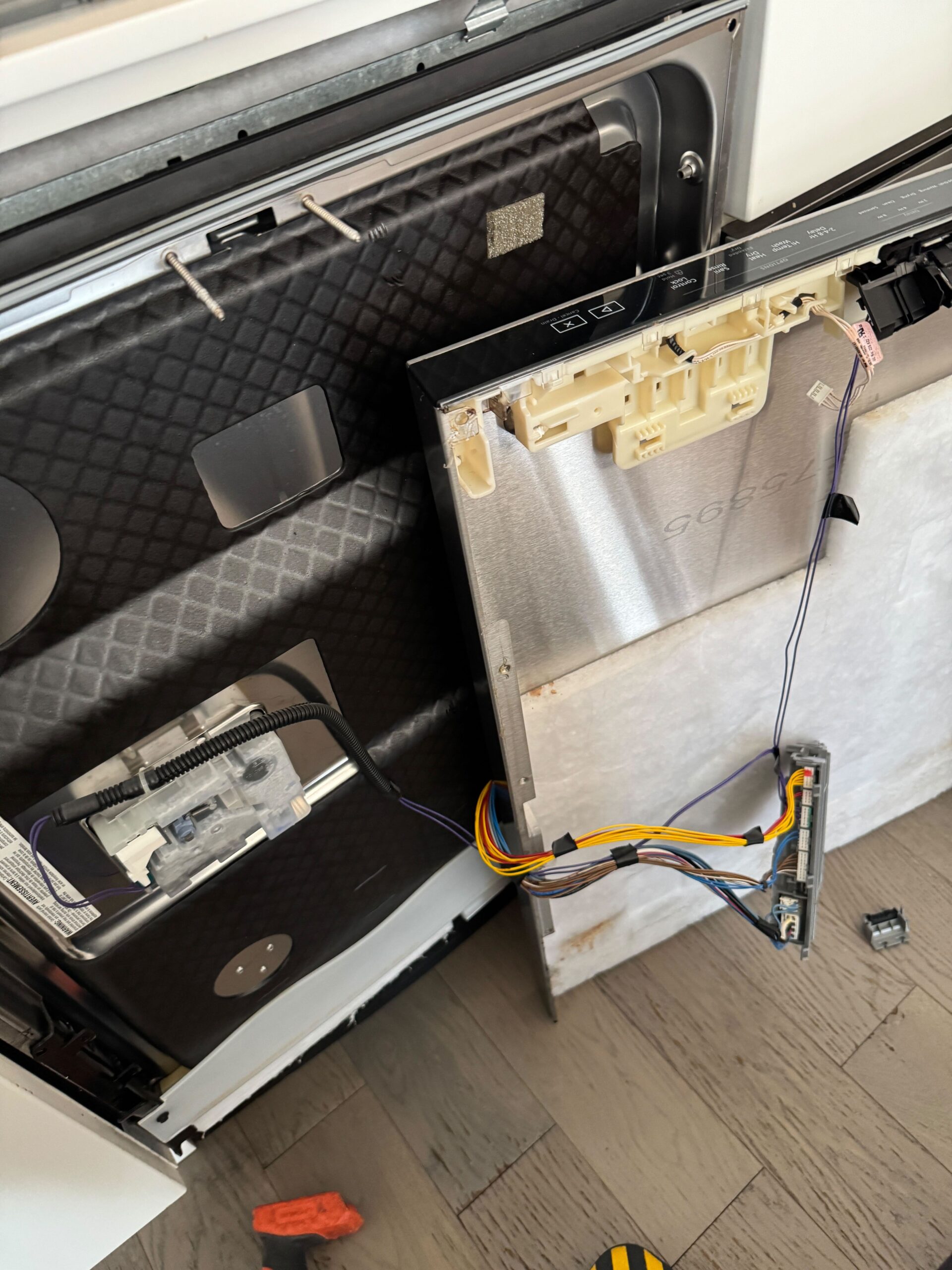 dishwasher pump burned out