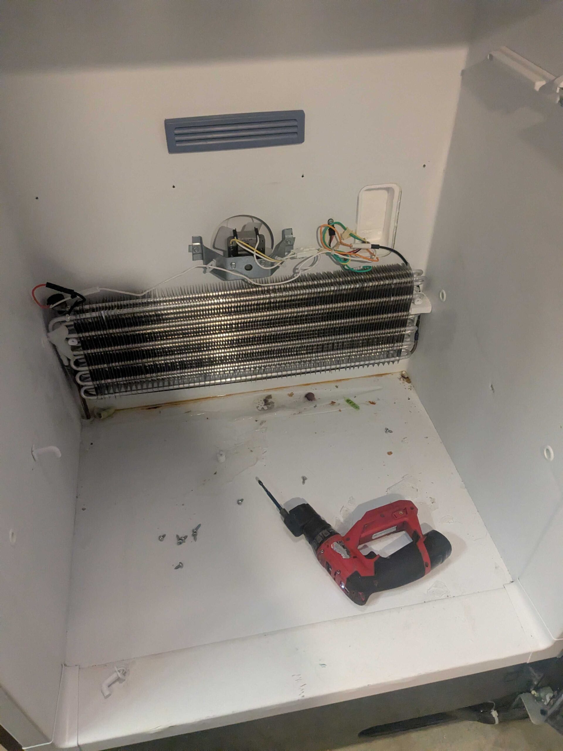 fridge wasnt cooling properly